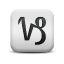 Козирог sign glyph symbol